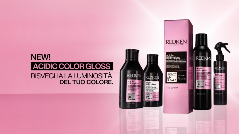 Novità Redken: prodotti Acidic Color Gloss