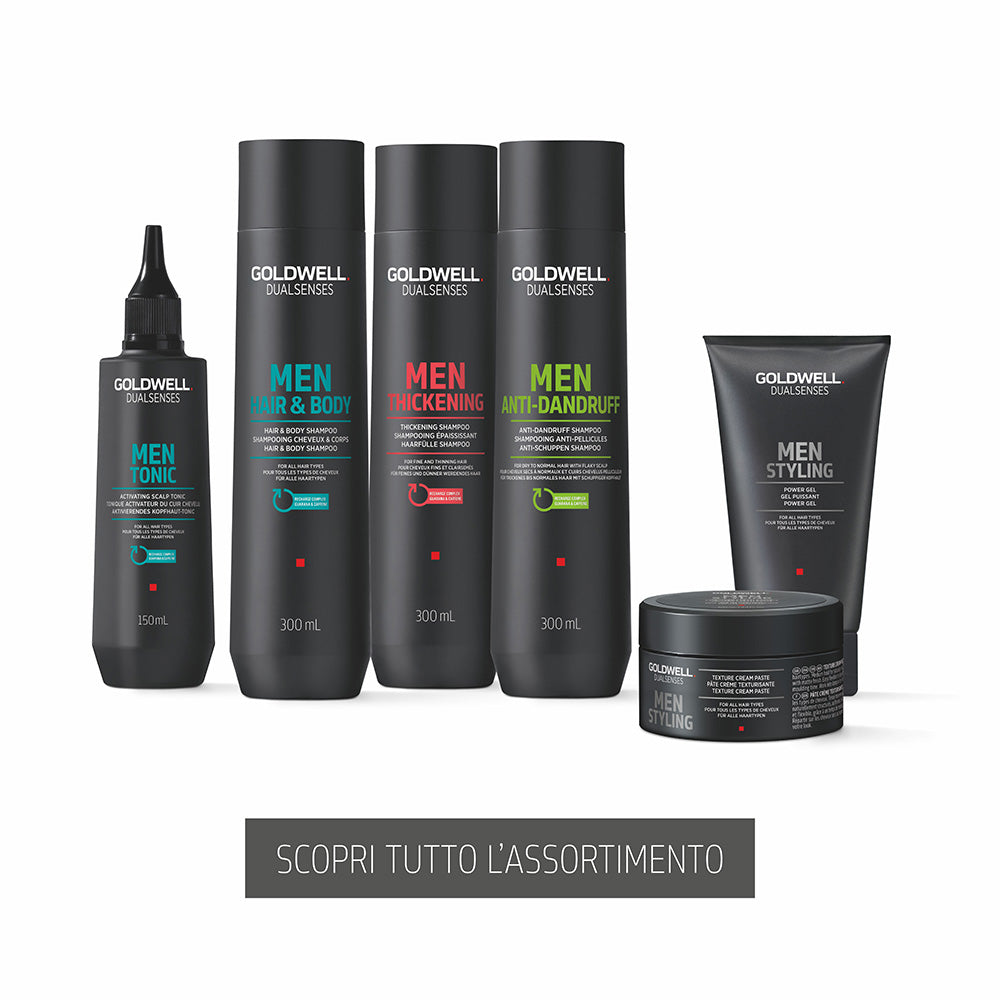Goldwell Dualsenses Men Hair & Body Shampoo 300ml - shampoo doccia per tutti i tipi di capelli [it]