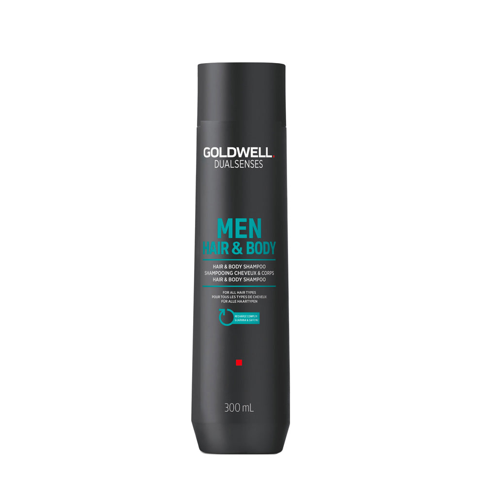 Goldwell Dualsenses Men Hair & Body Shampoo 300ml - shampoo doccia per tutti i tipi di capelli [all]