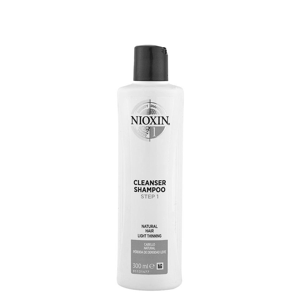 Nioxin Sistema1 Cleanser Shampoo 300ml - shampoo capelli naturali e diradati [all]