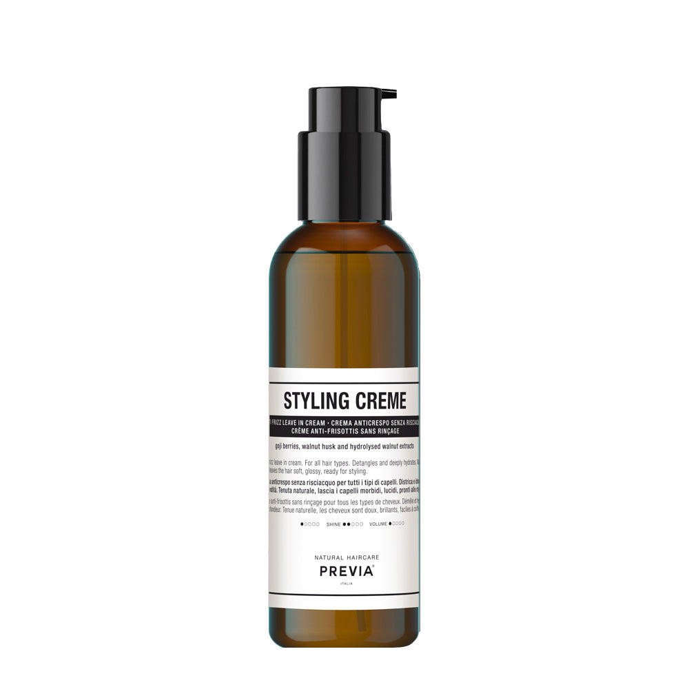 Previa Styling Creme Anti-frizz Leave-in Cream 200ml - crema anticrespo senza risciacquo
