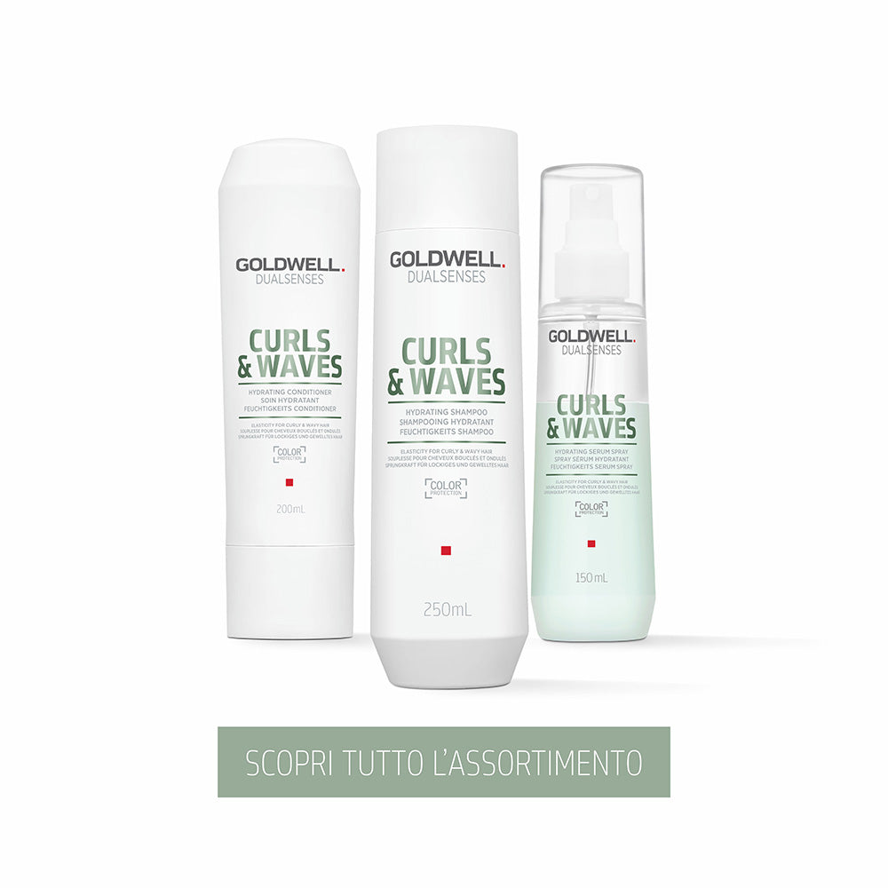 Goldwell Dualsenses Curls & Waves Hydrating Serum Spray 150ml - siero spray idratante per capelli ricci o mossi [it]