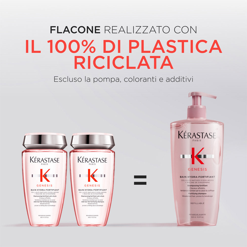 Kerastase Genesis Bain Hydra Fortifiant Refill 500ml - eco-ricarica shampoo anticaduta [it]