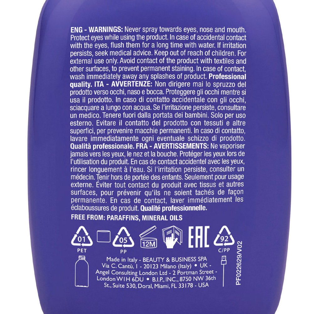 Alfaparf Milano Semi di Lino Blonde Anti-Yellow Spray 125ml - spray anti-giallo