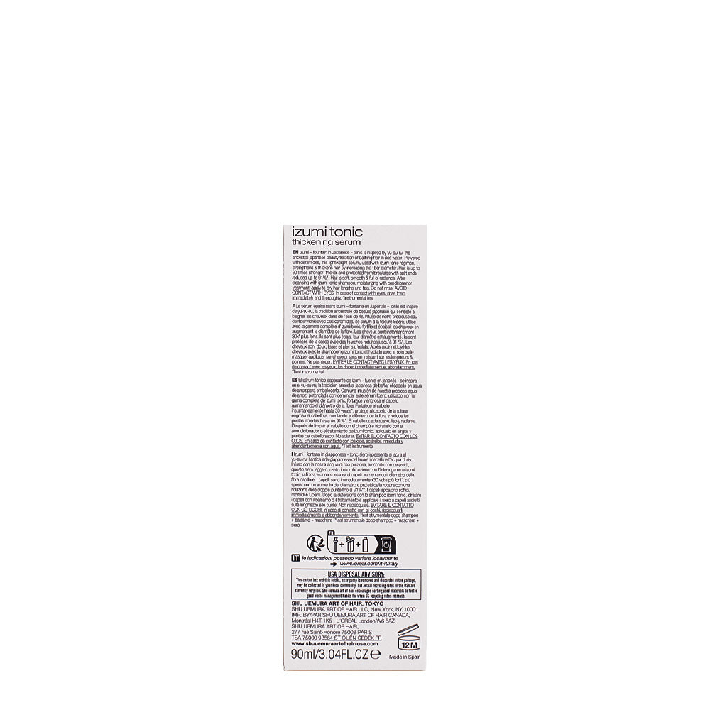 Shu Uemura Izumi Tonic Serum 90ml -  siero ispessente [all]