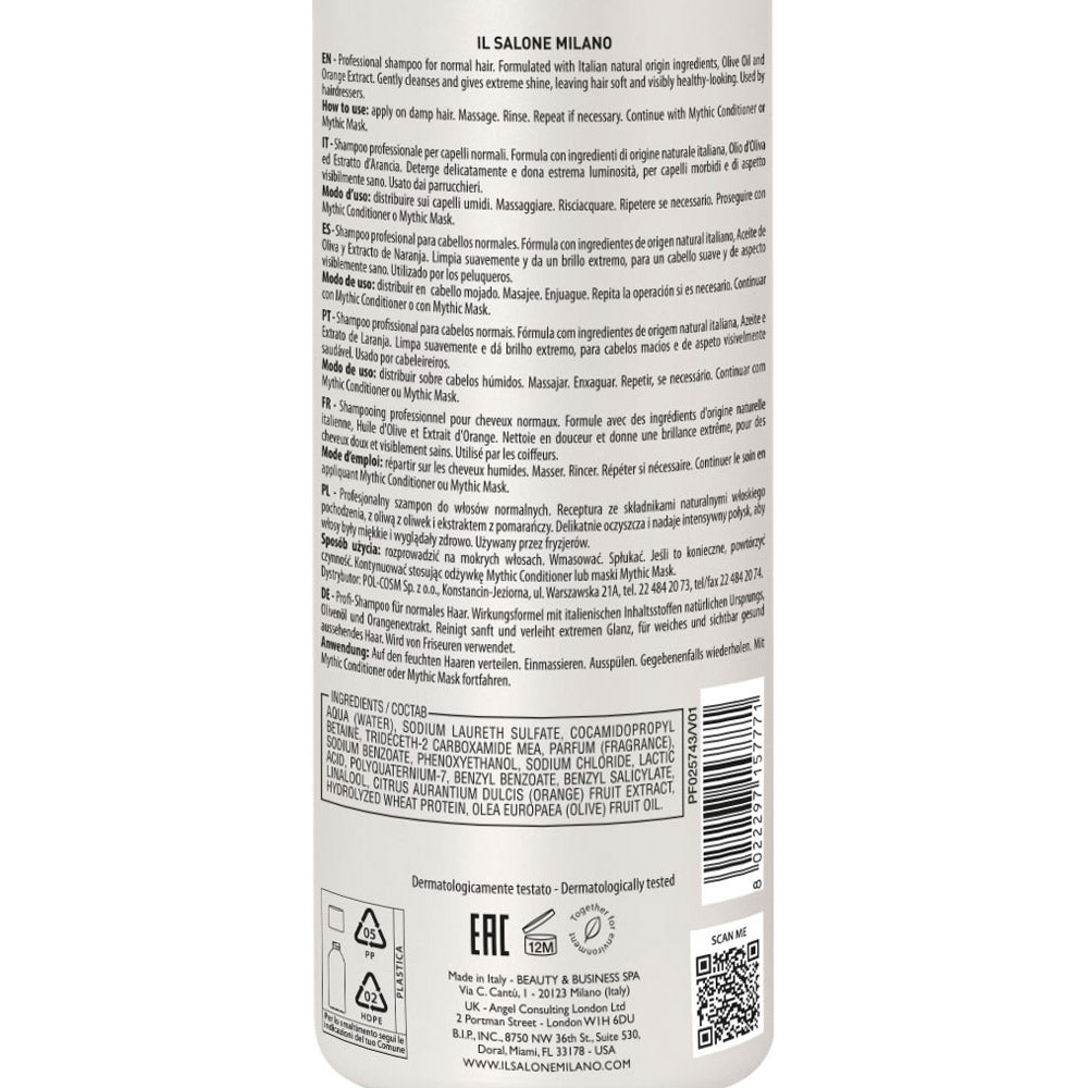 Il Salone Milano Mythic Shampoo 500ml - shampoo per capelli normali [all]