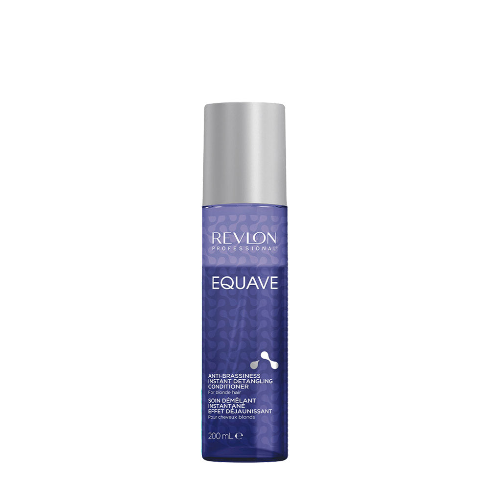 Revlon Equave Anti-Brassiness Instant Detangling Conditioner 200ml - balsamo leave-in antigiallo