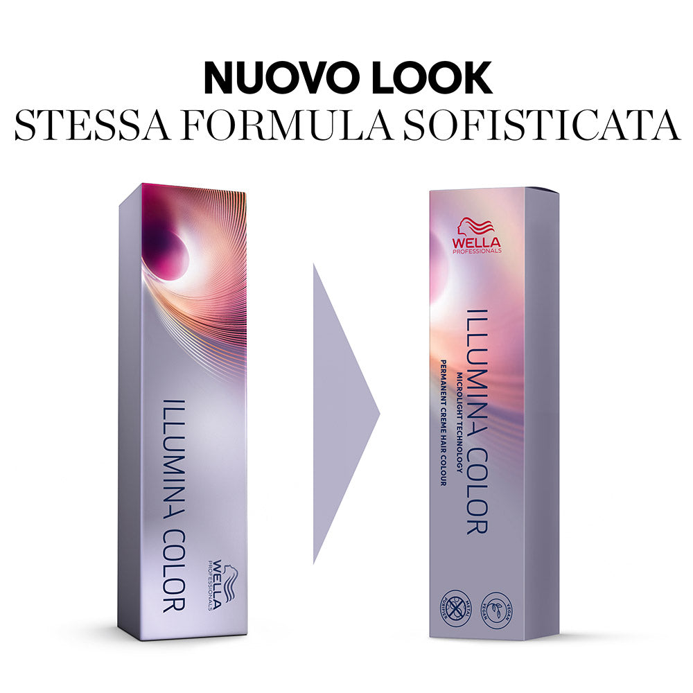 Wella Illumina Color 7/43 Biondo Medio Rame Dorato 60ml - colorazione permanente [it]
