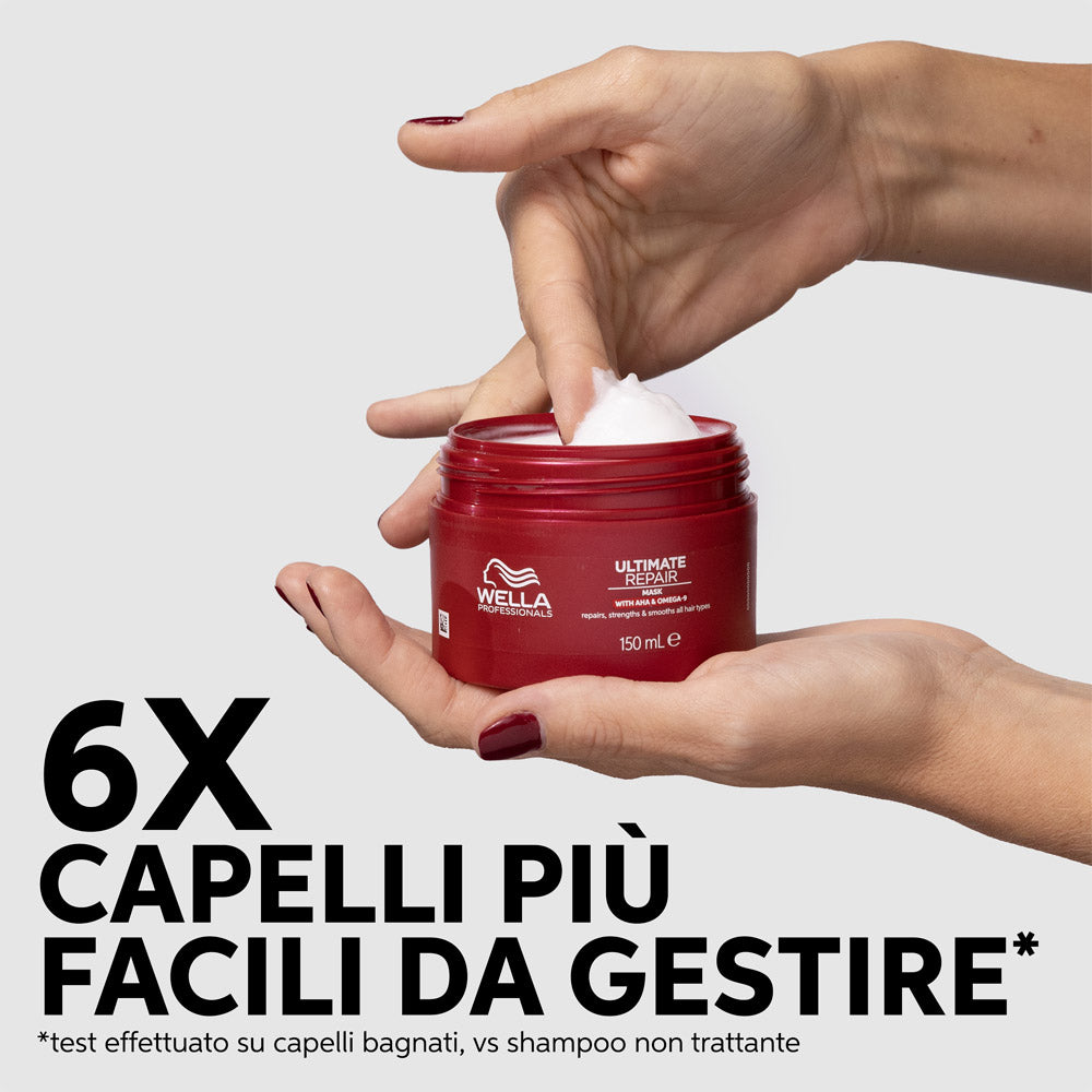 Wella Ultimate Repair Mask 150ml - maschera capelli danneggiati [it]
