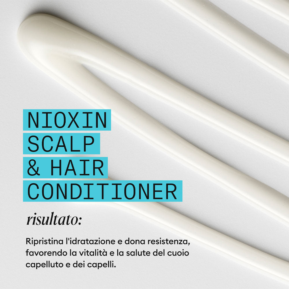 Nioxin Sistema 3 Scalp + Hair Conditioner 300ml - balsamo anti assottigliamento lieve [it]