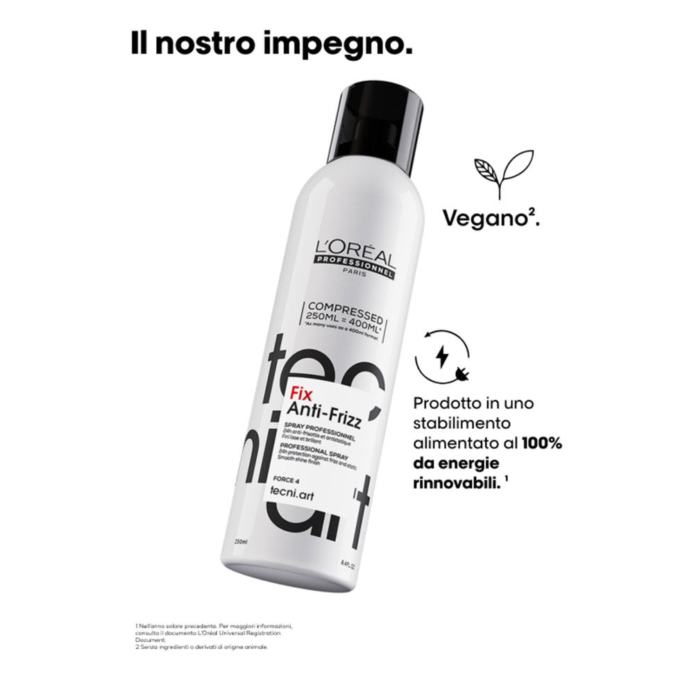 L'Oréal TecniArt Fix Anti Frizz 250ml - spray fissante anti crespo [it]