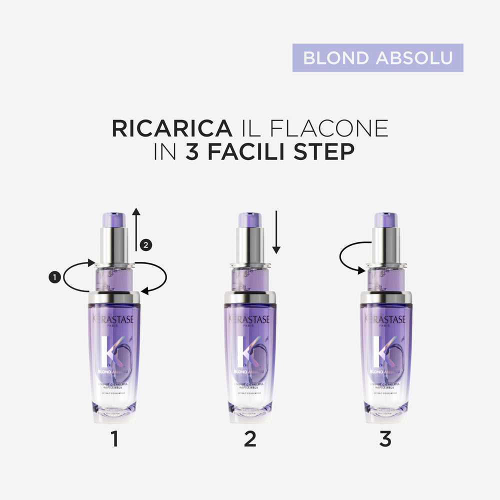 Kerastase Blond Absolu L'Huile Cicagloss Refill 75ml - ricarica olio capelli biondi  [it]
