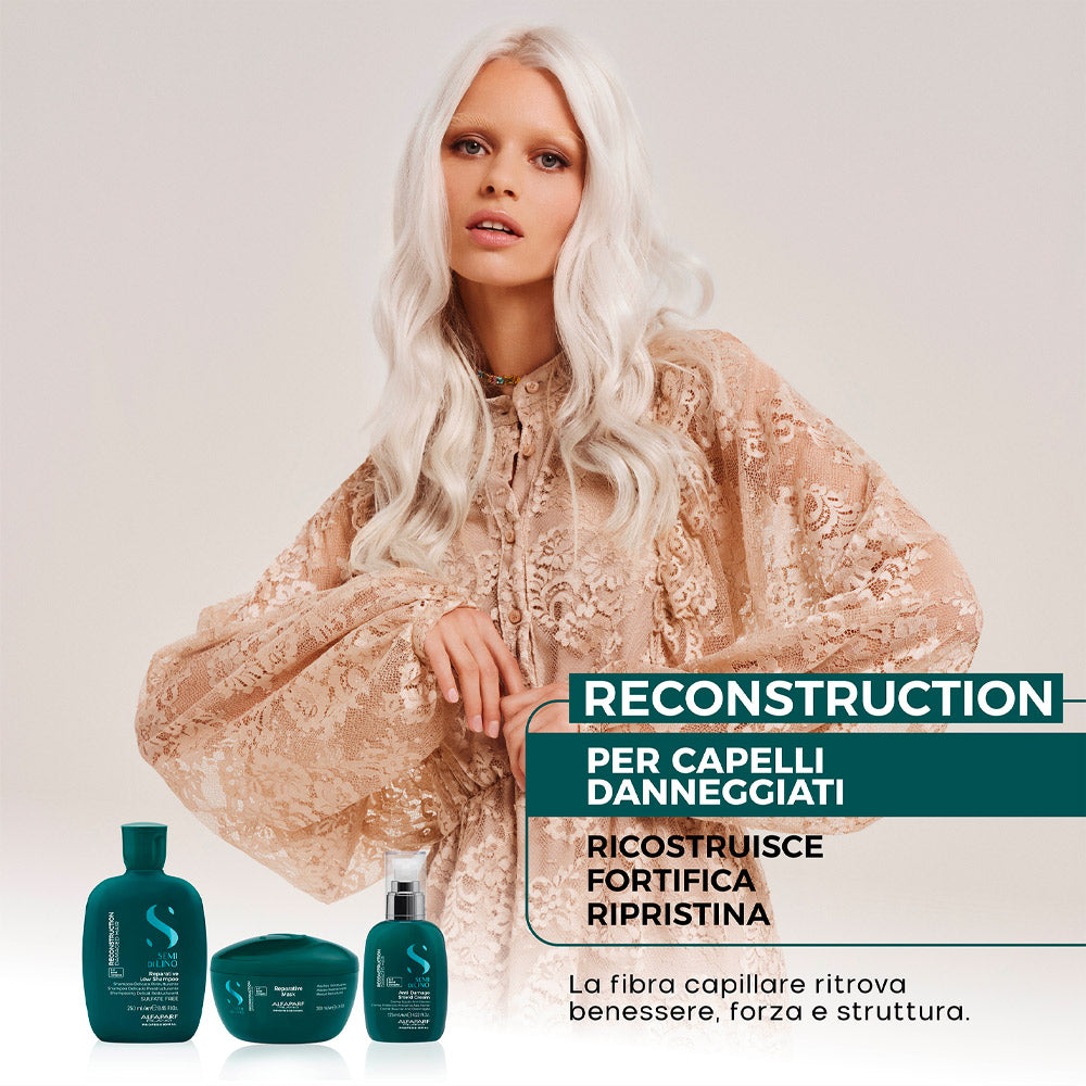 Alfaparf Milano Semi di Lino Reconstruction Reparative Anti-Breakage Daily Fluid 125ml - fluido quotidiano anti rottura [it]