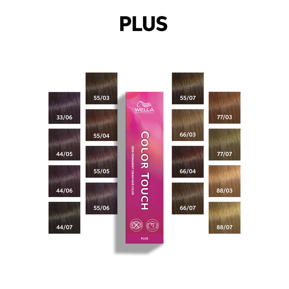 Wella Color Touch Plus 66/07 Biondo Scuro Intenso Naturale Sabbia 60ml -  - colore semi permanente senza ammoniaca [all]