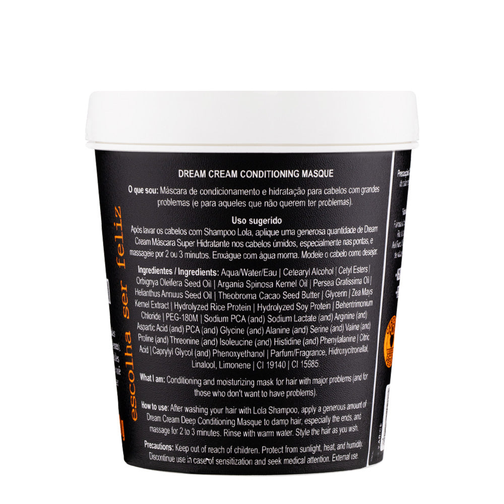 Lola From Rio Dream Cream 200gr - maschera super idratante capelli indisciplinati
