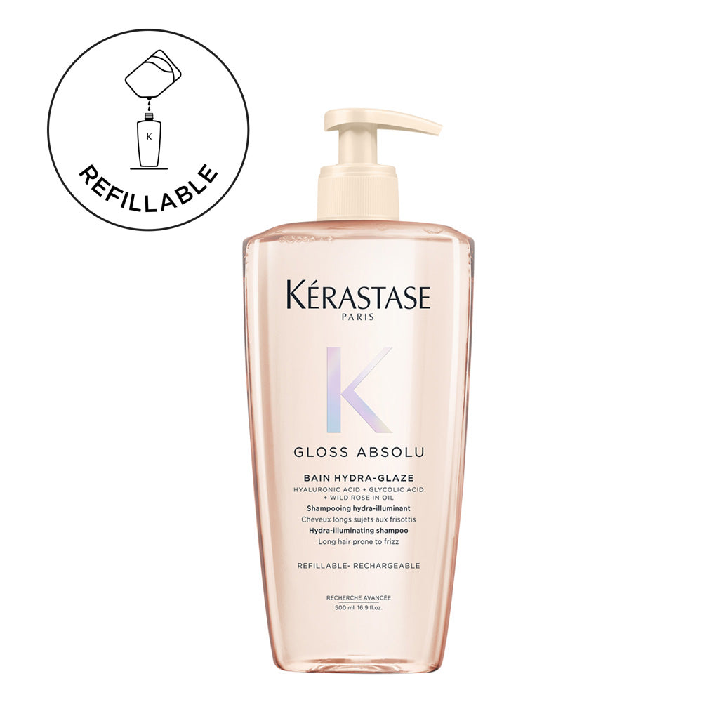 Kerastase Gloss Absolu Bain Hydra Glaze 500ml - shampoo anticrespo illuminante [all]