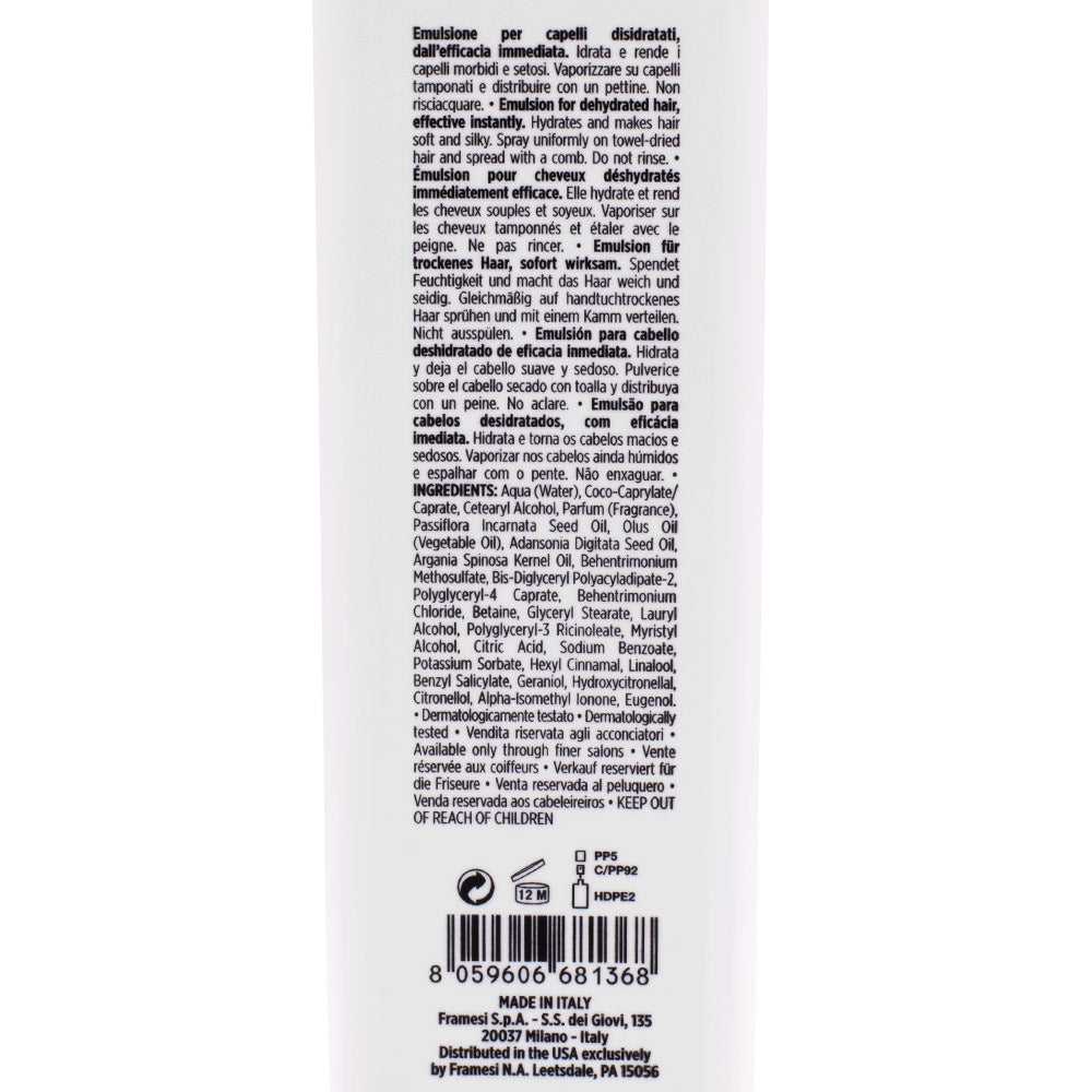 Framesi Morphosis Sublimis Oil All Day 150ml - emulsione idratante capelli secchi