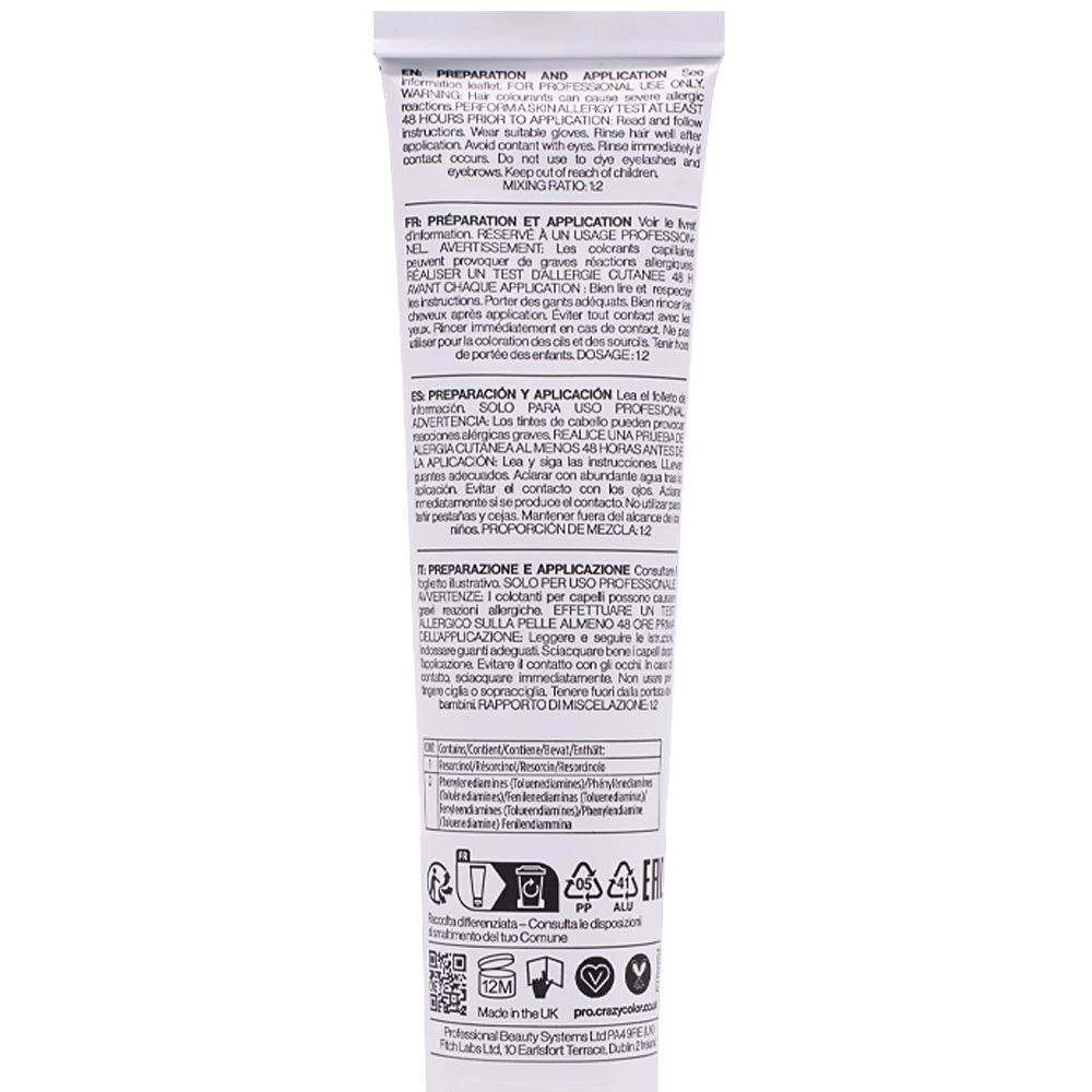 Crazy Color Rapid Toner 08 Blazing Copper 100ml - tonalizzanti veloci