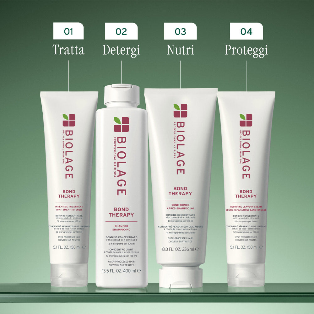 Biolage Professional Hair Spa Bond Therapy Shampoo 400ml - shampoo capelli danneggiati [it]