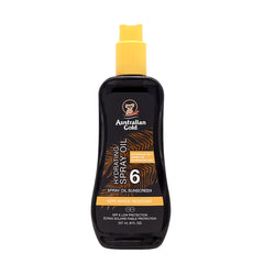Australian Gold Spf 6 Hydrating Spray Oil Sunscreen 237ml - olio spray protezione solare