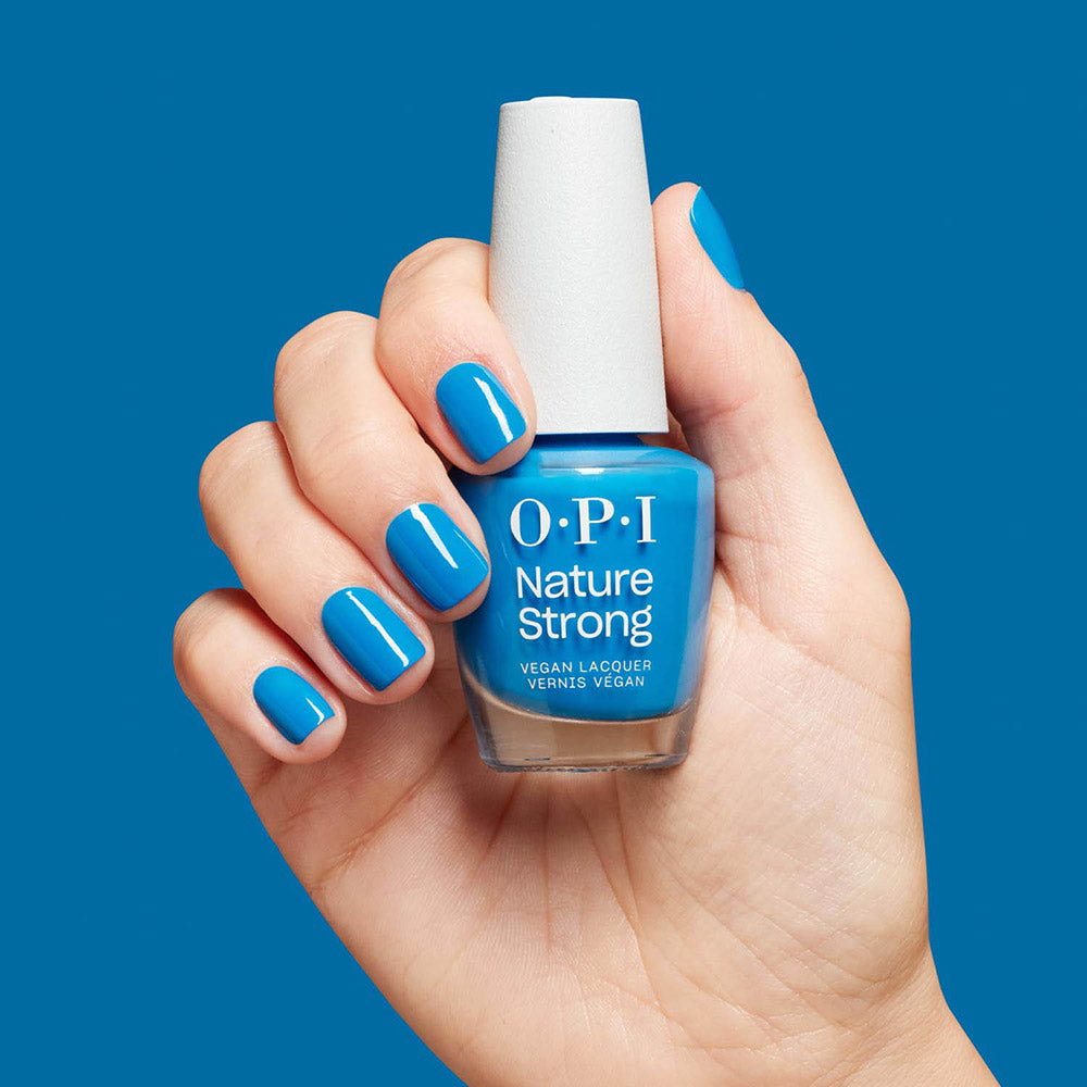 OPI Nature Strong NAT044 Strong Fresh as a Blue Daisy  15ml - smalto vegano