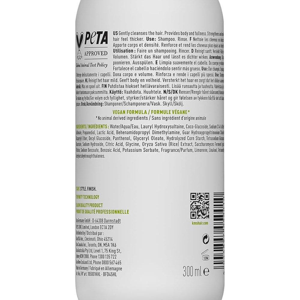 KMS Add Volume Shampoo 300ml - shampoo per capelli medio-fini volumizzante