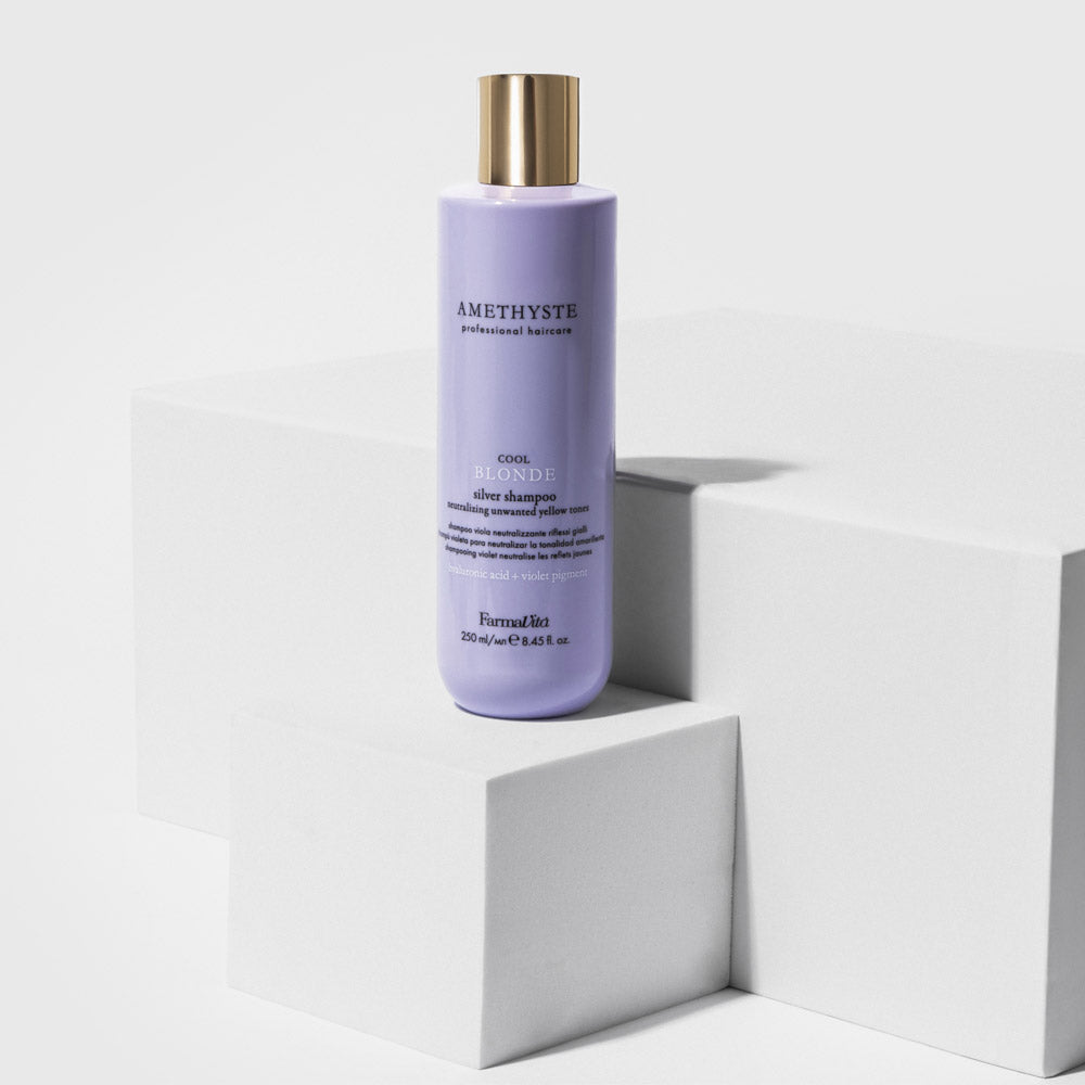 Amethyste Blonde Cool Blonde Silver Shampoo 250ml - shampoo anti giallo