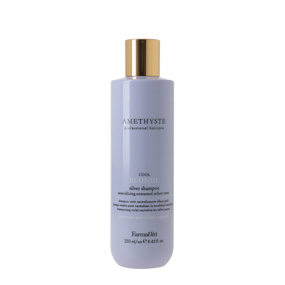 Amethyste Blonde Cool Blonde Silver Shampoo 250ml - shampoo anti giallo