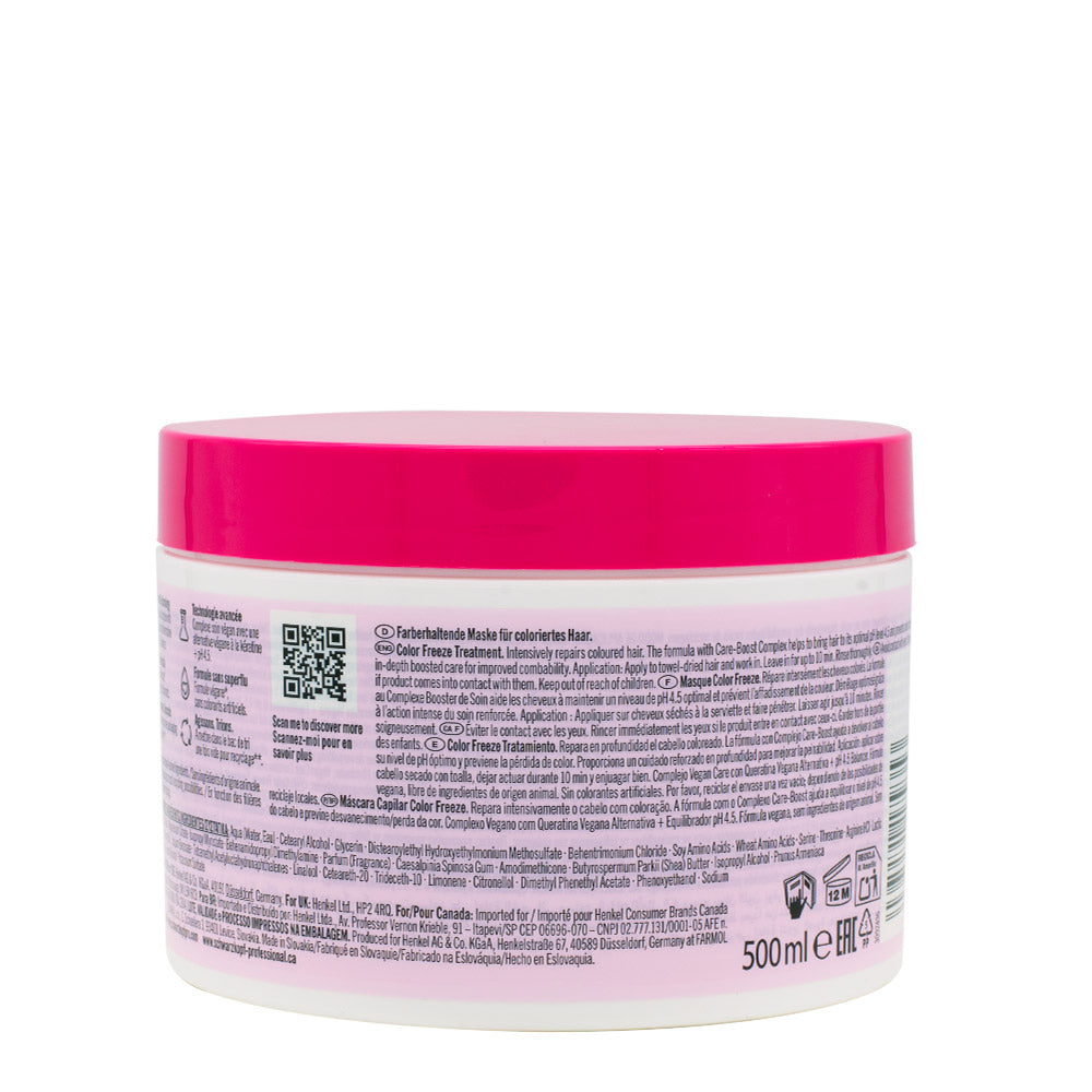 Schwarzkopf Professional BC Bonacure Color Freeze Treatment Masque 500ml - maschera protezione colore [all]