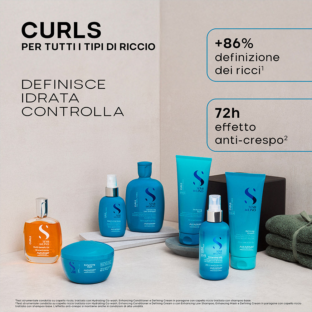 Alfaparf Milano Semi di Lino Curls Low Shampoo 250ml - shampoo capelli ricci [it]