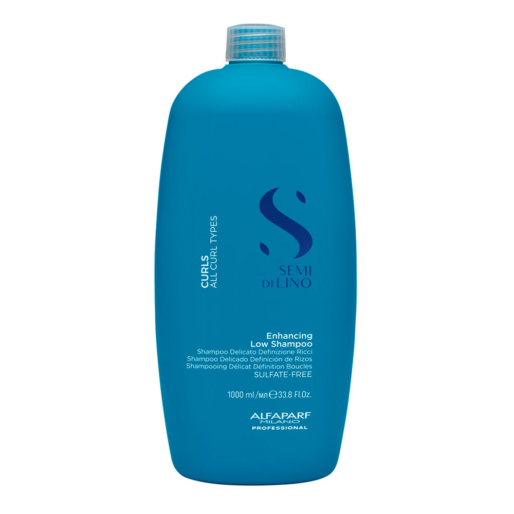 Alfaparf Milano Semi di Lino Curls Low Shampoo 1000ml - shampoo capelli ricci [all]