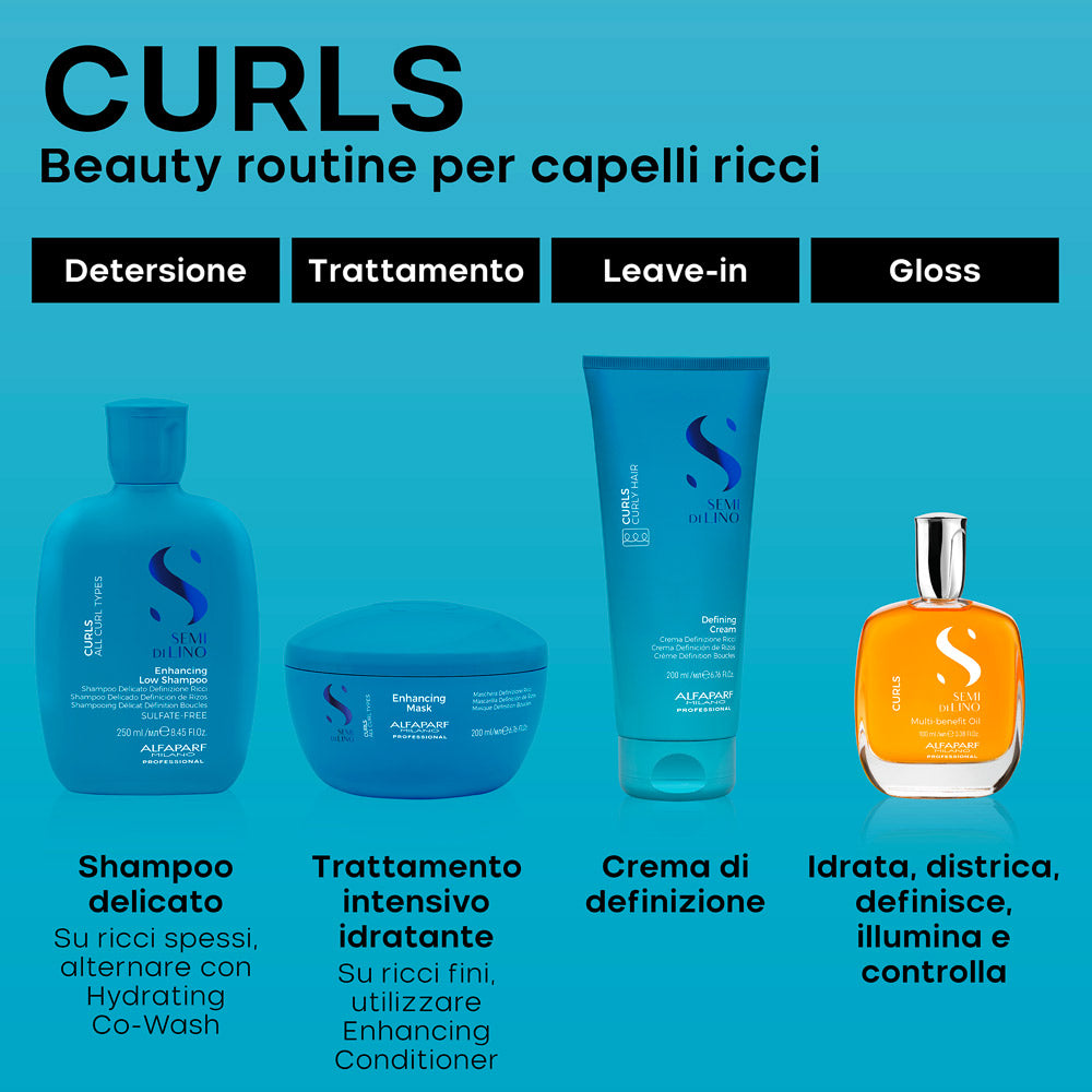 Alfaparf Milano Semi di Lino Curls Hydrating Co-Wash 250ml - crema lavante [it]