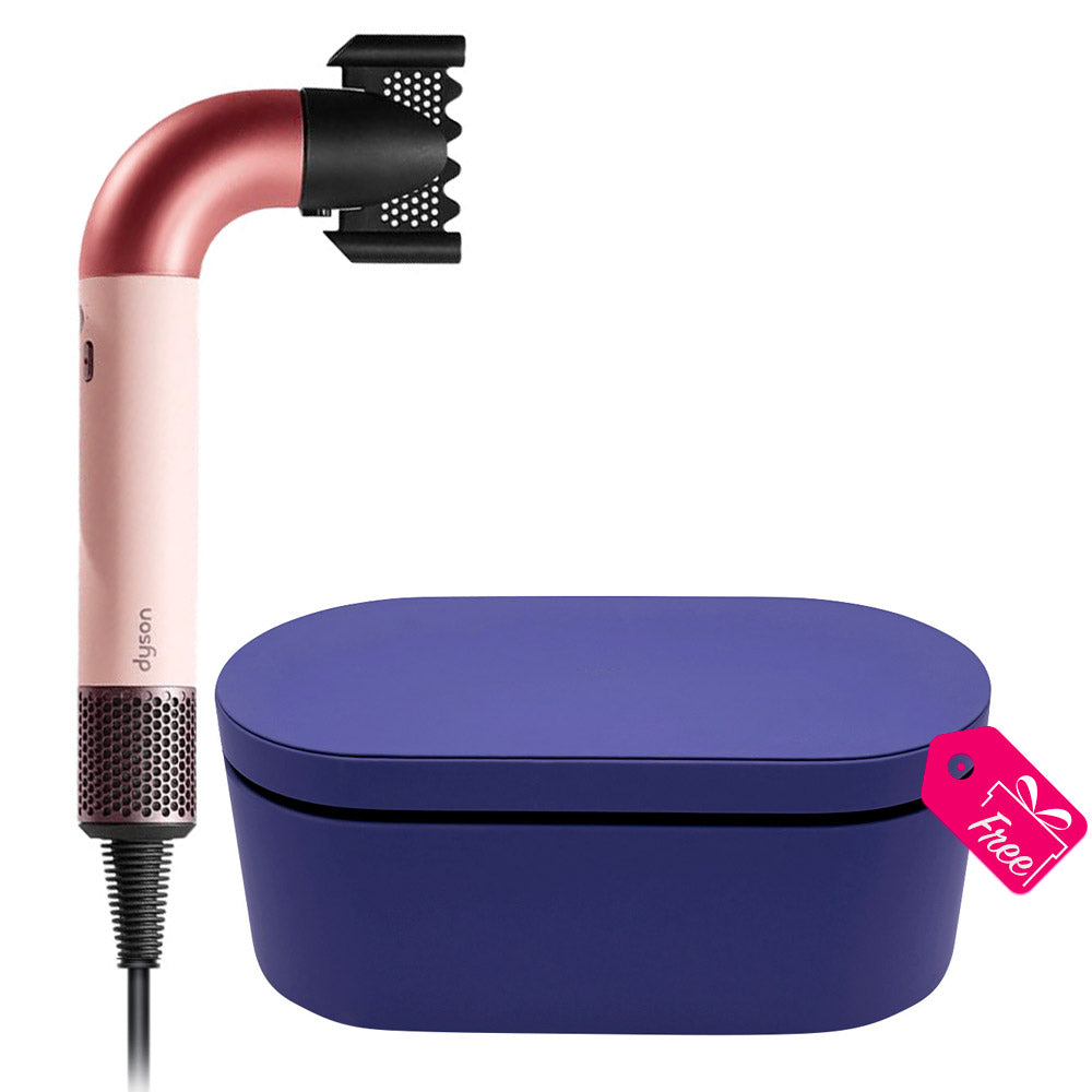 Dyson Supersonic R Rosa Cipria/Oro Rosa Capelli Mossi + Cofanetto Viola OMAGGIO [all]