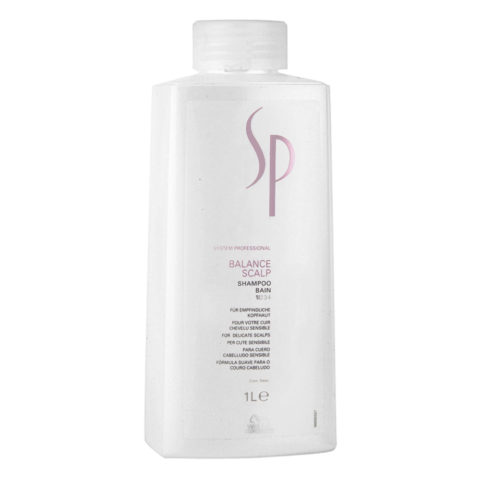 Wella SP Balance Scalp Shampoo 1000ml - Lenitivo Per Cute Sensibile e Con Prurito