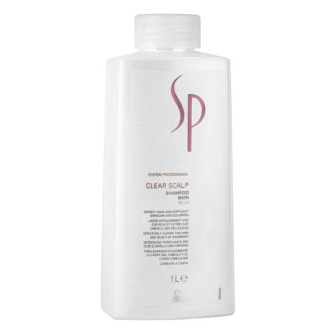 Wella SP Clear Scalp Shampoo 1000ml - shampoo purificante antiforfora