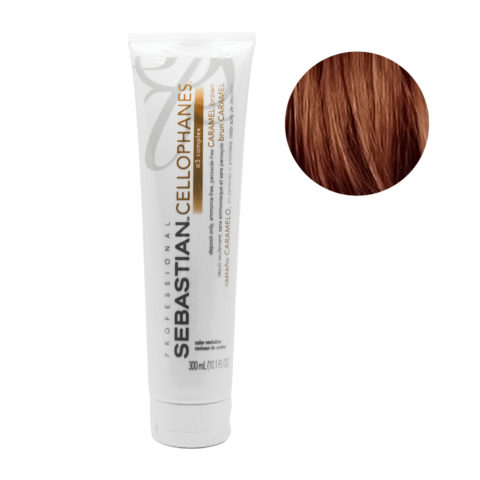 Cellophanes Caramel Brown 300ml - maschera riflessante