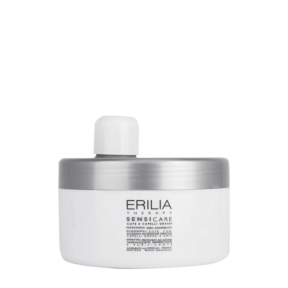 Creattiva Erilia Sensicare Maschera Sebo Assorbente 500ml - maschera cute e capelli grassi