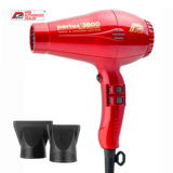 Parlux 3800 EcoFriendly Ionic & Ceramic - asciugacapelli professionale rosso