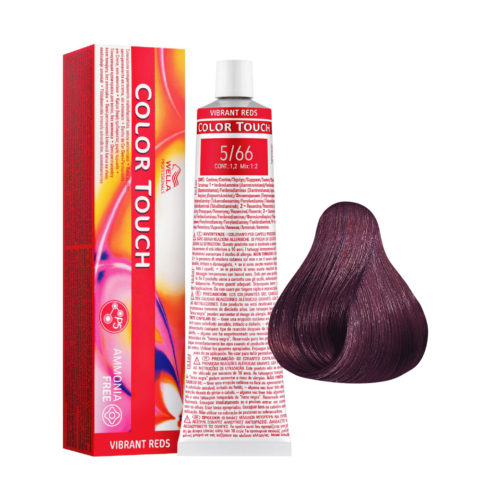 Color Touch Vibrant Reds 5/66 Beaujolais 60ml   - colore semi permanente senza ammoniaca