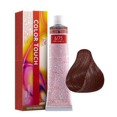 Color Touch Deep Browns 6/75 Biondo Scuro Sabbia Mogano 60ml  - colore semipermanente senza ammoniaca