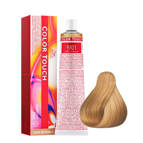 Color Touch Pure Naturals 9/01 Biondo Chiarissimo 60ml  - colore semi permanente senza ammoniaca