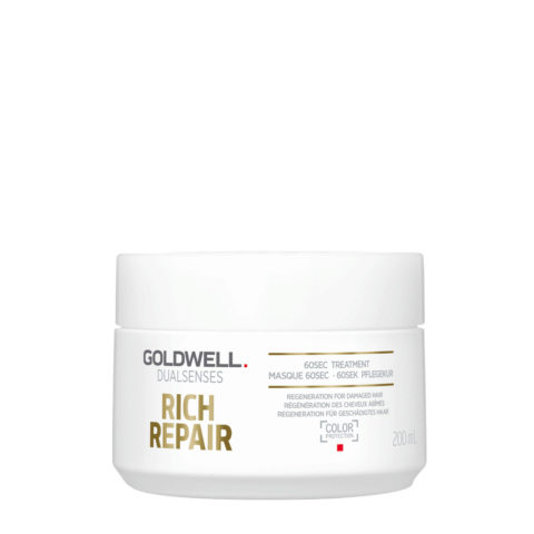 Goldwell Dualsenses Rich Repair Restoring 60Sec Treatment 200ml - trattamento per capelli secchi o danneggiati