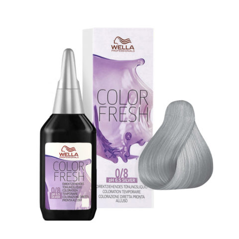 Color Fresh 0/8 Silver 75ml - riflessante diretto senza ammoniaca