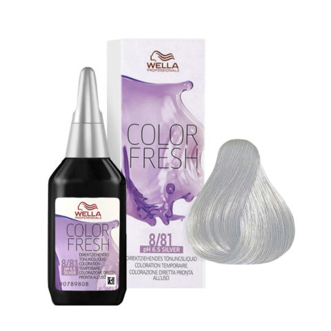 Color Fresh 8/81 Biondo Chiaro Perla Cenere 75ml  - riflessante diretto senza ammoniaca