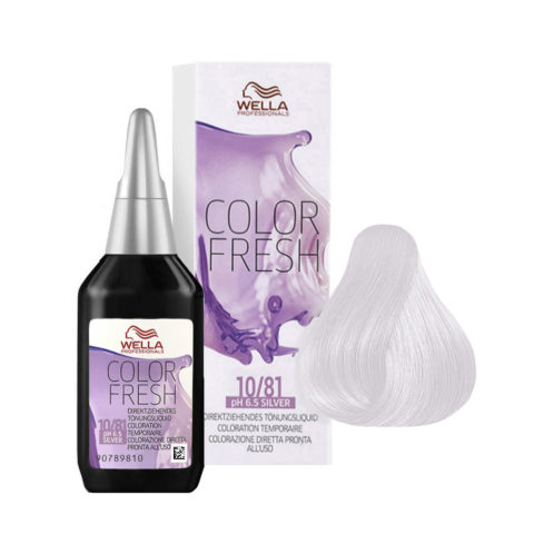 Color Fresh Silver 10/81 Biondo Platino Perla Cenere 75ml - riflessante diretto senza ammoniaca