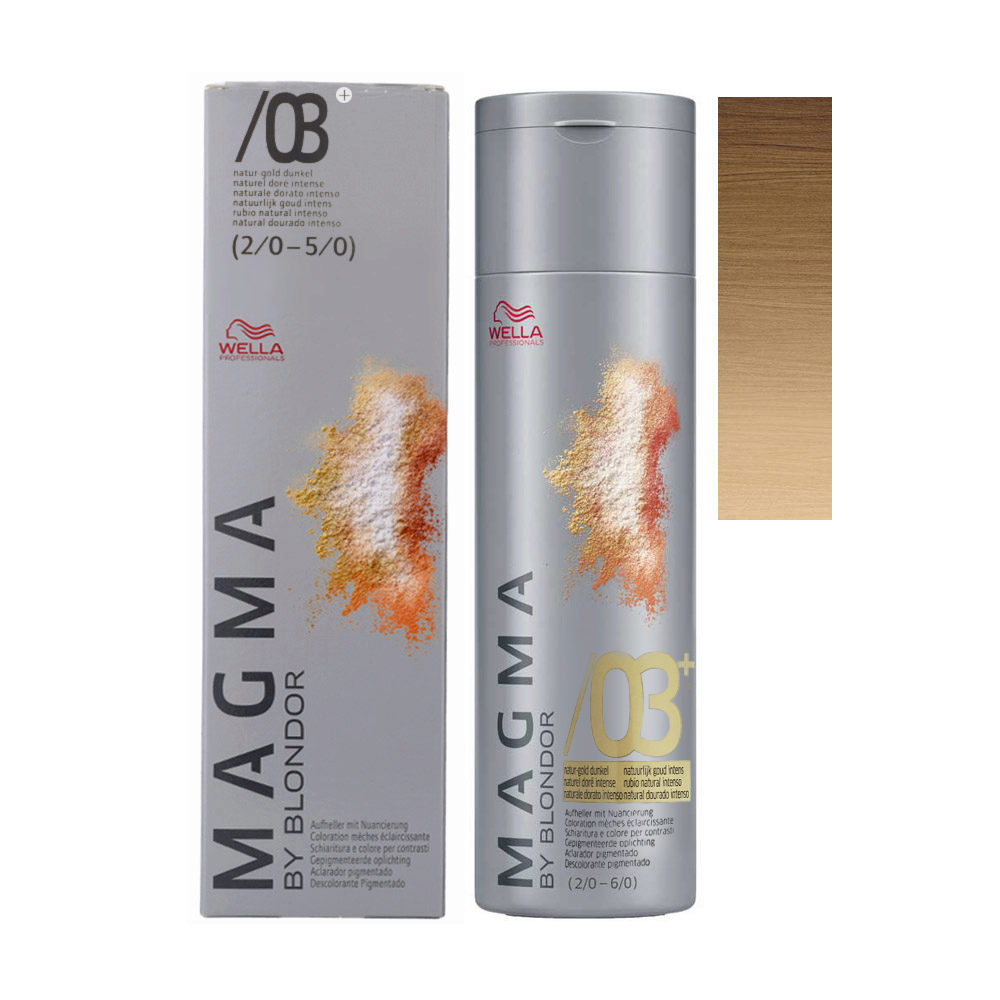 Wella Magma /03+ Naturale Dorato Intenso 120g - decolorante