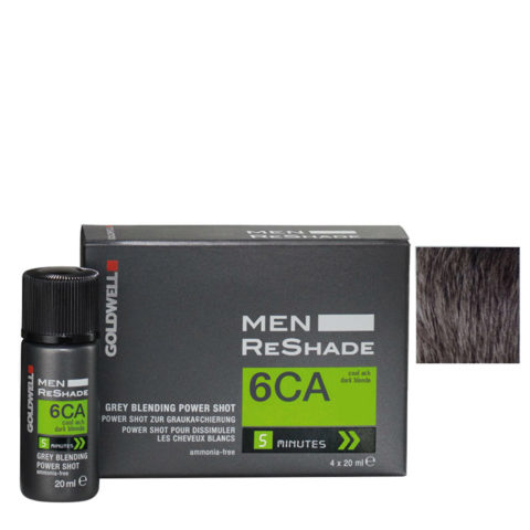 Color Men ReShade 6CA Cenere Freddo Biondo Scuro 4x20ml - tinta uomo