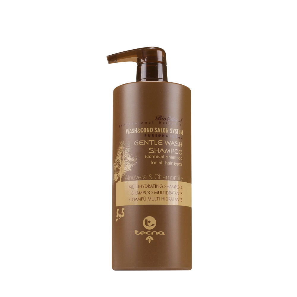 Tecna Gentle Wash Shampoo 750ml - shampoo multi idratante