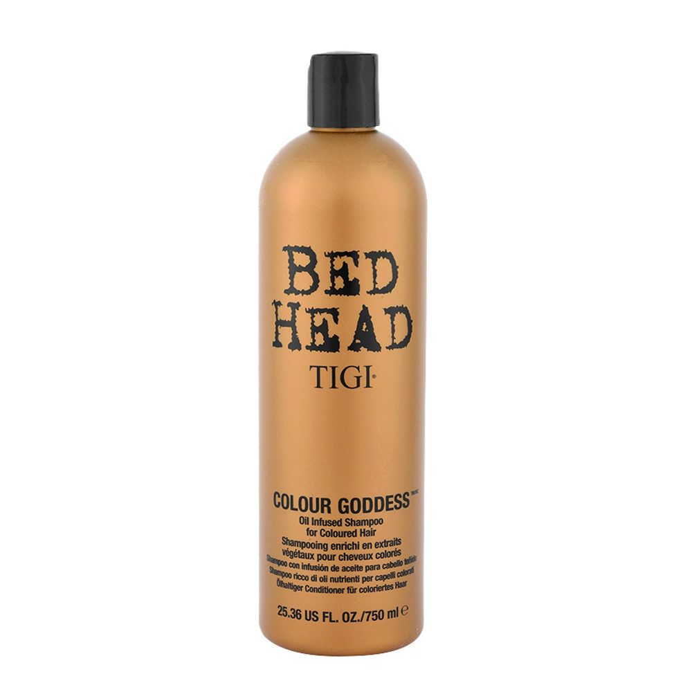 Tigi Bed Head Colour Goddess Oil Infused Shampoo 750ml - shampoo idratante capelli colorati