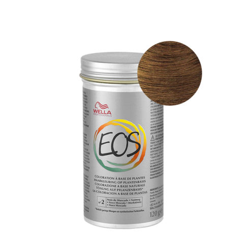 EOS Colorazione Naturale 2/0 Noce Moscata 120g  - colorazione naturale senza ammoniaca